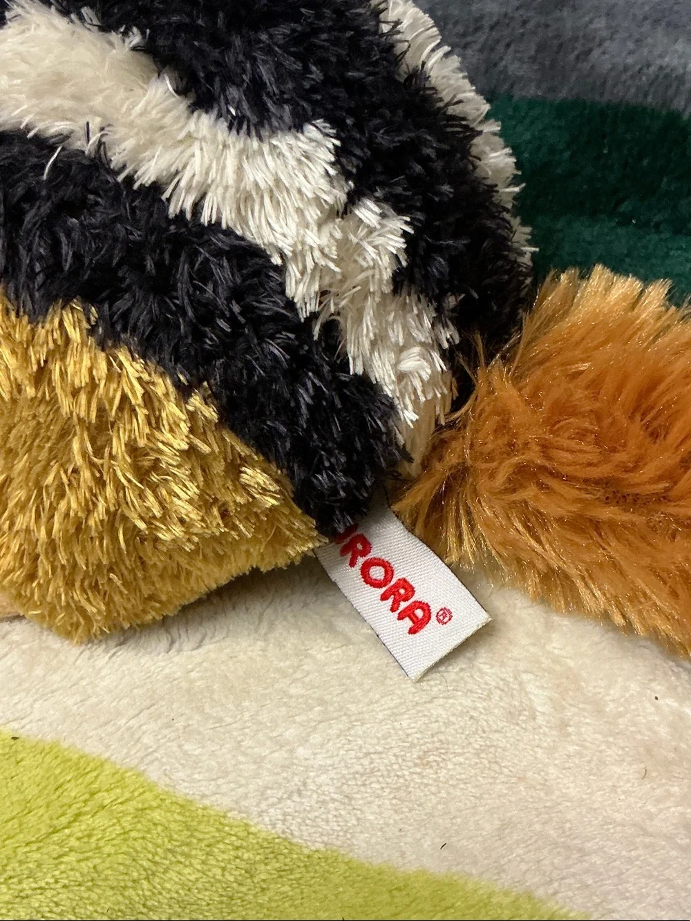 Aurora Plush Chipmunk Toy - Brown, Black, Cream